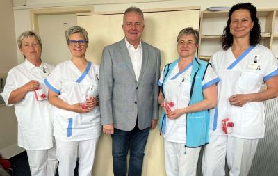 AGEL Hornická poliklinika poděkovala zdravotním sestrám za jejich obětavou práci při příležitosti Mezinárodního dne sester